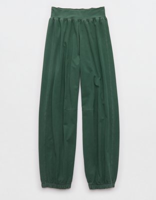 OFFLINE By Aerie OG Cotton Baggy Jogger - Rugged Green