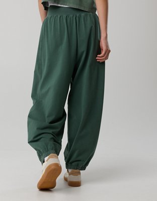 OFFLINE By Aerie OG Cotton Baggy Jogger - Rugged Green