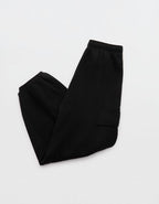 OFFLINE By Aerie Cloud Fleece Baggy Cargo Jogger - True Black