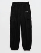 OFFLINE By Aerie Cloud Fleece Baggy Cargo Jogger - True Black