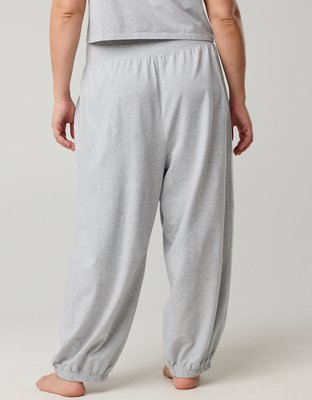 OFFLINE By Aerie OG Cotton Baggy Jogger - Medium Heather Gray