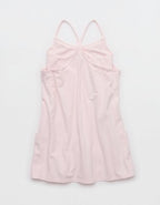 OFFLINE By Aerie OG Cotton Racerback Mini Dress - Pink Petal