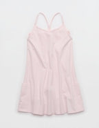 OFFLINE By Aerie OG Cotton Racerback Mini Dress - Pink Petal