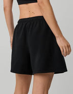 OFFLINE By Aerie 5" Cloud Fleece Short - True Black