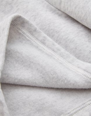 OFFLINE By Aerie 5" Cloud Fleece Short - Light Heather Gray