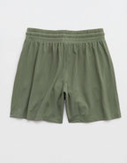OFFLINE By Aerie Mesh Basketball Short - Festive Olive
