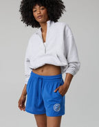 OFFLINE By Aerie Mesh Basketball Short - Cobalt Jewel