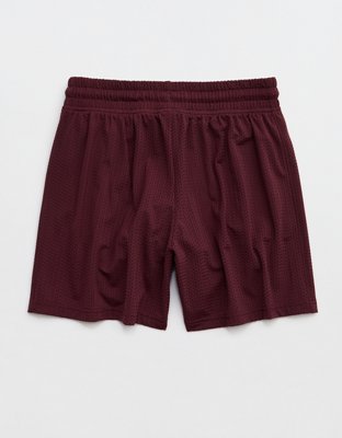 OFFLINE By Aerie Mesh Basketball Short - Royal Berry