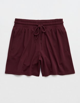 OFFLINE By Aerie Mesh Basketball Short - Royal Berry
