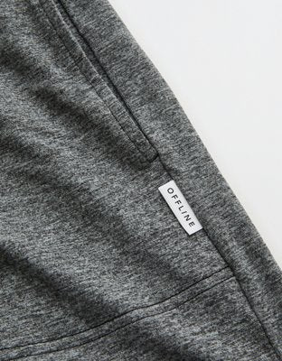 OFFLINE By Aerie Weekend Away Short - Dark Heather Gray