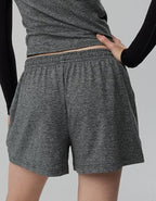 OFFLINE By Aerie Weekend Away Short - Dark Heather Gray
