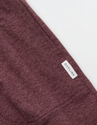 OFFLINE By Aerie Weekend Away Short - Royal Berry