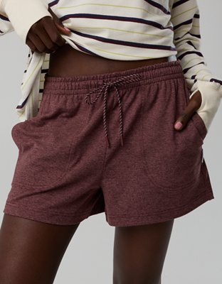 OFFLINE By Aerie Weekend Away Short - Royal Berry