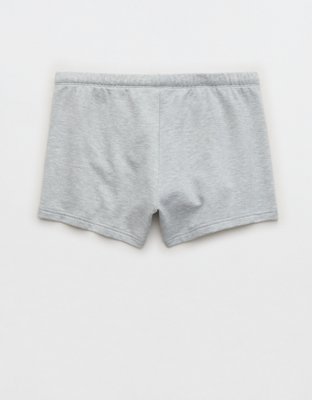 OFFLINE By Aerie OTT Fleece Shortie - Medium Heather Gray
