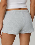 OFFLINE By Aerie OTT Fleece Shortie - Medium Heather Gray