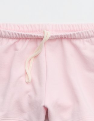OFFLINE By Aerie OTT Fleece Shortie - Pink Petal