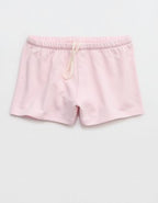 OFFLINE By Aerie OTT Fleece Shortie - Pink Petal