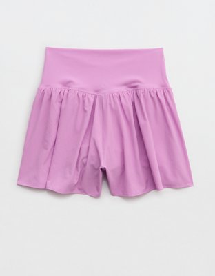 OFFLINE By Aerie Real Me Crossover Flowy Short - Planet Pink