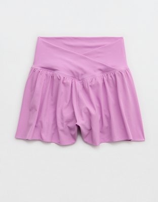 OFFLINE By Aerie Real Me Crossover Flowy Short - Planet Pink