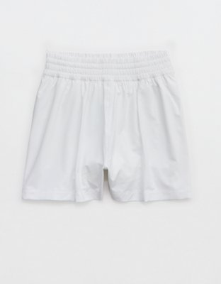 OFFLINE By Aerie High Waisted 3" Hot Stuff Short - White