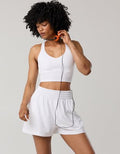 OFFLINE By Aerie High Waisted 3" Hot Stuff Short - White