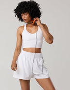 OFFLINE By Aerie High Waisted 3" Hot Stuff Short - White