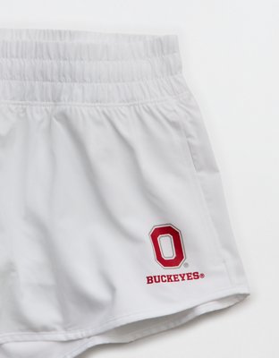 Ohio State Buckeyes OFFLINE By Aerie 2" Hot Stuff Short - White