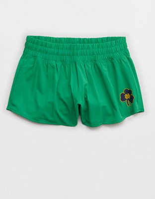 Notre Dame Fighting Irish OFFLINE By Aerie 2" Hot Stuff Short - Green