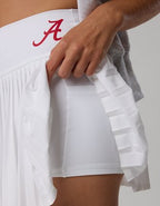 Alabama Crimson Tide OFFLINE By Aerie All Aces Tennis Skort - White