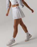 Alabama Crimson Tide OFFLINE By Aerie All Aces Tennis Skort - White