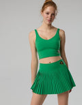Notre Dame Fighting Irish OFFLINE By Aerie All Aces Tennis Skort - Green