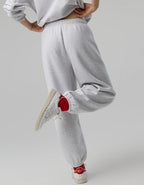 Georgia Bulldogs OFFLINE By Aerie Jogger - Light Heather Gray