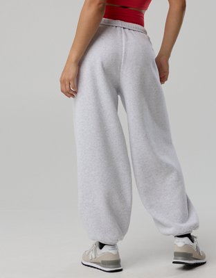 Ohio State Buckeyes OFFLINE By Aerie Jogger - Light Heather Gray