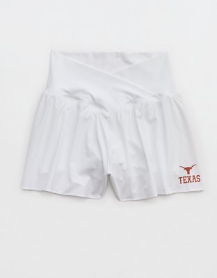 Texas Longhorns OFFLINE By Aerie Crossover Flowy Short - White