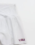 LSU Tigers OFFLINE By Aerie Crossover Flowy Short - Air White