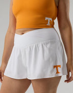 Tennessee Volunteers OFFLINE By Aerie Crossover Flowy Short - Bright White
