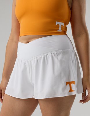 Tennessee Volunteers OFFLINE By Aerie Crossover Flowy Short - Bright White