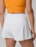 Tennessee Volunteers OFFLINE By Aerie Crossover Flowy Short - Bright White