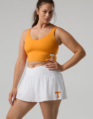 Tennessee Volunteers OFFLINE By Aerie Crossover Flowy Short - Bright White
