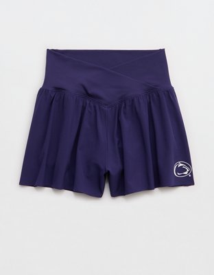 Penn State Nittany Lions OFFLINE By Aerie Crossover Flowy Short - Basic Navy