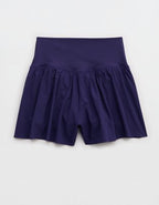 Michigan Wolverines OFFLINE By Aerie Crossover Flowy Short - Classic Navy