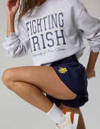 Notre Dame Fighting Irish OFFLINE By Aerie Crossover Flowy Short - Blue Street