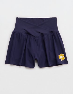 Notre Dame Fighting Irish OFFLINE By Aerie Crossover Flowy Short - Blue Street