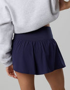 Notre Dame Fighting Irish OFFLINE By Aerie Crossover Flowy Short - Blue Street