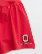 Ohio State Buckeyes OFFLINE By Aerie Crossover Flowy Short - Bright Red