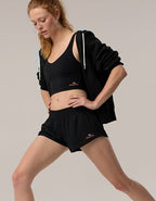 Georgia Bulldogs OFFLINE By Aerie 2" Hot Stuff Short - True Black