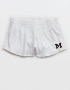 Michigan Wolverines OFFLINE By Aerie 2" Hot Stuff Short - White