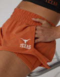 Texas Longhorns OFFLINE By Aerie 2" Hot Stuff Short - Warm Red