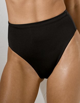 Left On Friday Hi Hi Bikini Bottom - True Black