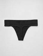 Superchill Seamless Thong Underwear - True Black